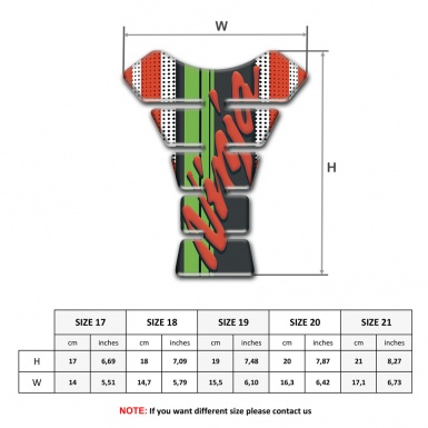 Kawasaki Tank Guard Pads Motorcycle Ninja Version 