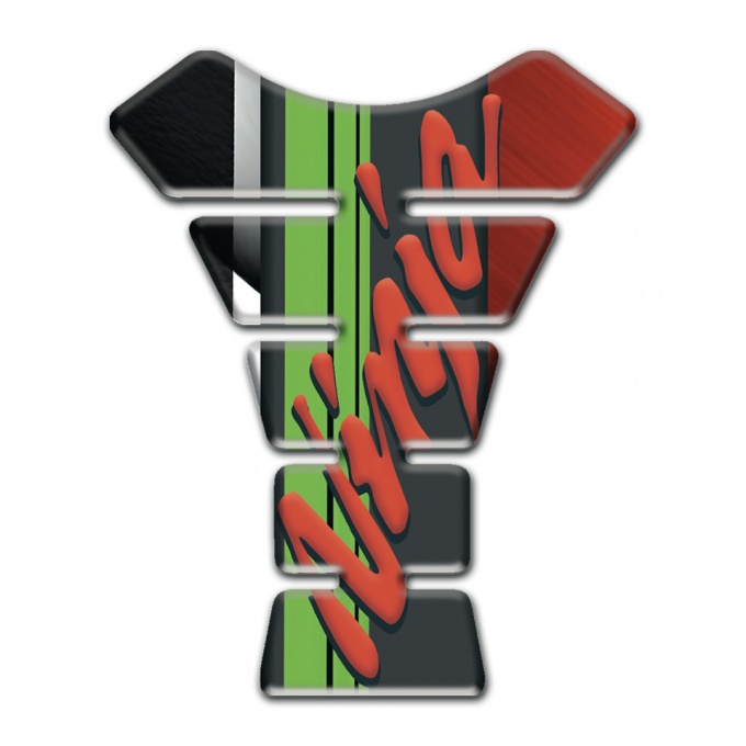 Kawasaki Tank Protector Center Ninja Logo High-Quality Design 