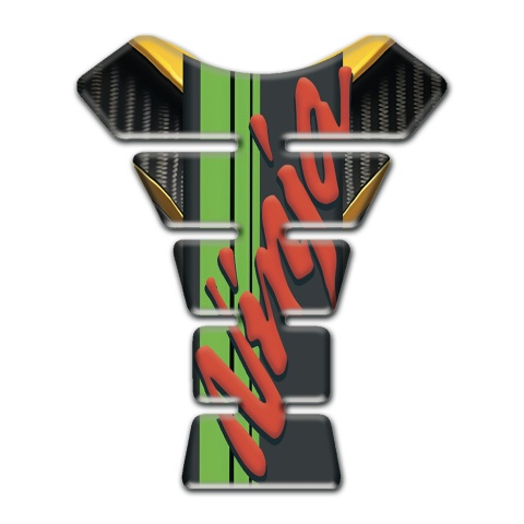 Kawasaki Tank Pad Protector Ninja Logo Model 