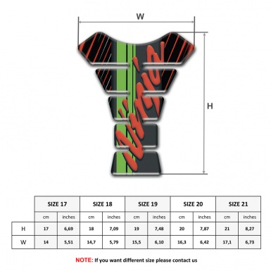 Kawasaki Tank Protector Ninja Model Racing Edition 