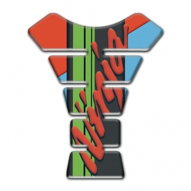 Kawasaki Tank Protector Ninja Model Sky Blue with red base 