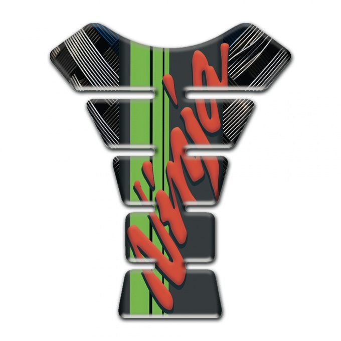 Kawasaki Tank Fuse Ninja Style Crossed Belts Base 