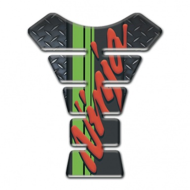 Kawasaki Tank Pad Protector Ninja Model Rough Base Effect 