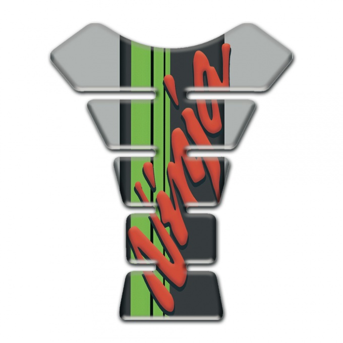 Kawasaki Tank Protector Ninja Model Gray Print Base 