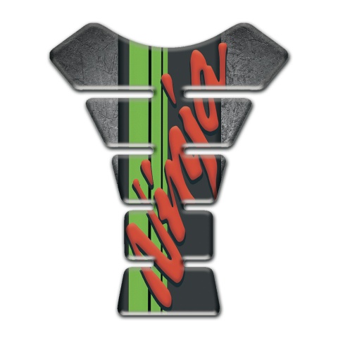 Kawasaki Tank Guard Pads Ninja Model Scratched Plate Base Design 