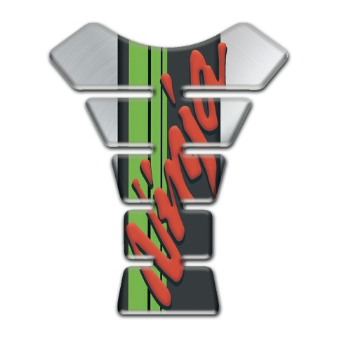 Kawasaki Tank Fuse Ninja Edition Silver Print 