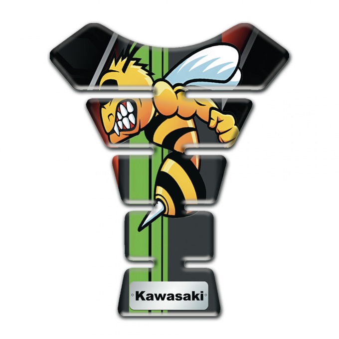 Kawasaki  Tank Pad Motorbike Premium Quality Model with Anime Logo