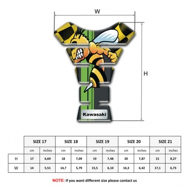 Kawasaki Tank Fuse Yellow Black Squares Base Anime Logo Design 