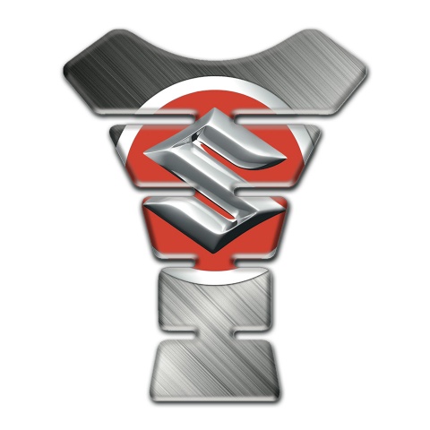 Suzuki Tank Fuse Matte Surface Base and Big Logo Style 