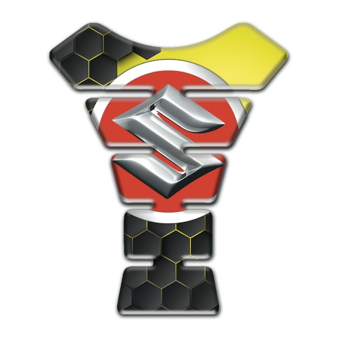 Suzuki Tank Pad Motorbike Amazing 3D Base Style 