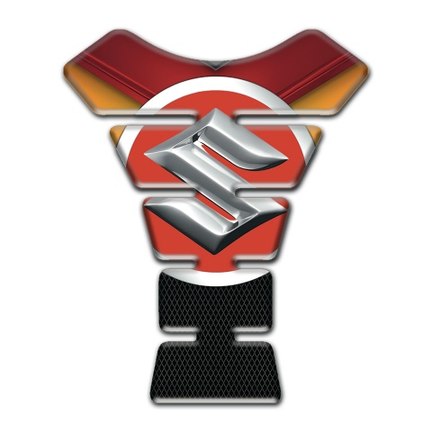 Suzuki Tank Protector Fire Colors Base Motive 