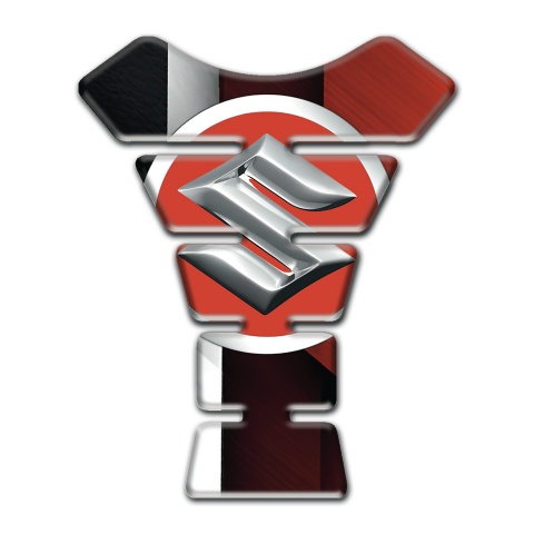 Suzuki  Tank Protector Vertical Colors Design 