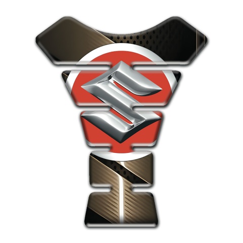 Suzuki  Tank Pad Protector Bronze Edition 