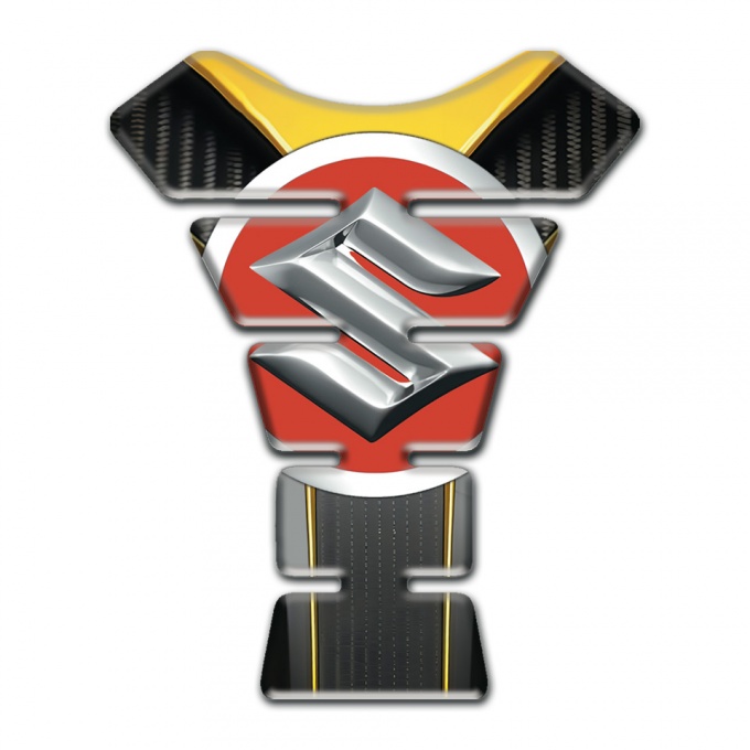 Suzuki Tank Pad Motorbike Silicone Sticker Racing Edition 