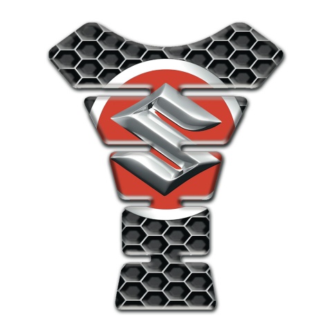 Suzuki Tank Pad Protector Honeycomb Style 
