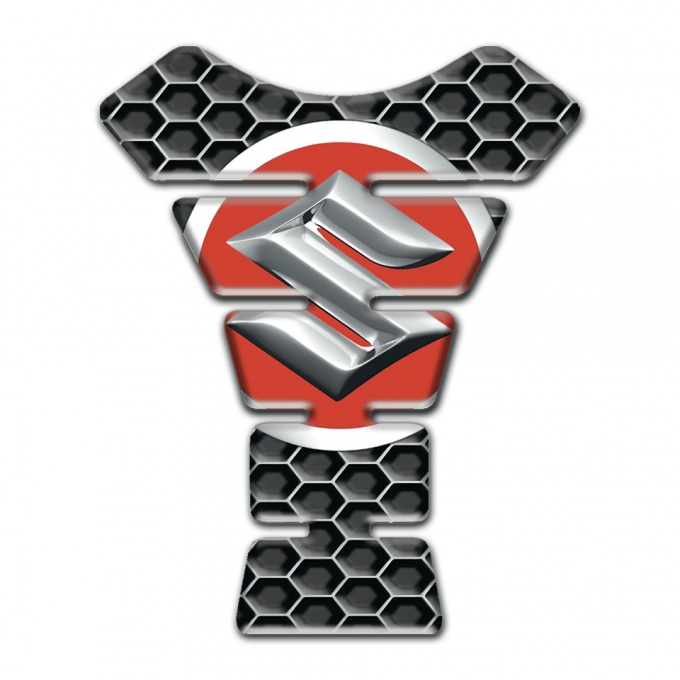Suzuki Tank Pad Protector Honeycomb Style 