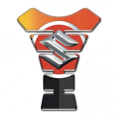 Suzuki Tank Fuse High End Orange Blck Model 