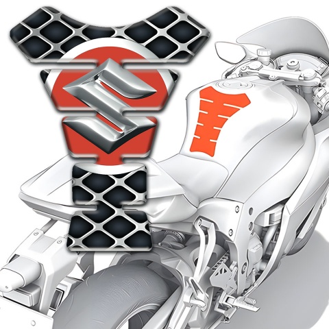 Suzuki Tank Protector Large Mesh Design 