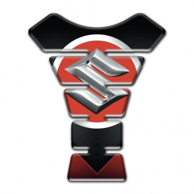 Suzuki Tank Pad Motorbike Clean dark Design 