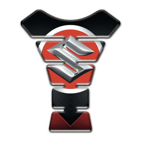 Suzuki Tank Pad Motorbike Clean dark Design 