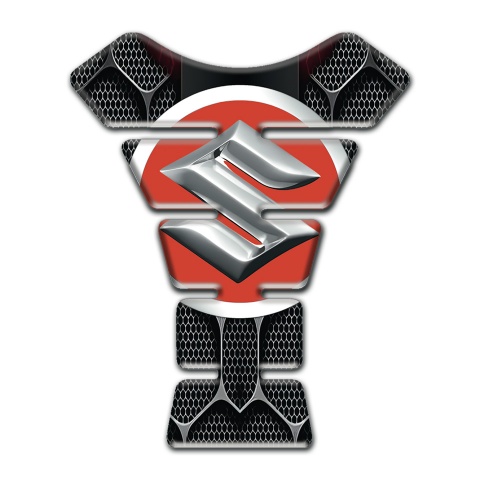Suzuki Tank Protector 3D Decoration Design  