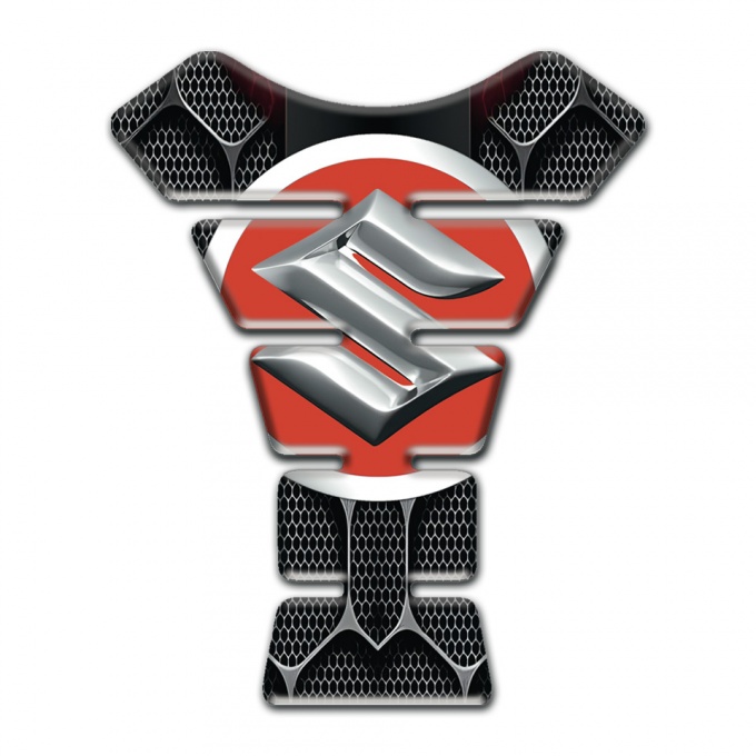 Suzuki Tank Protector 3D Decoration Design  