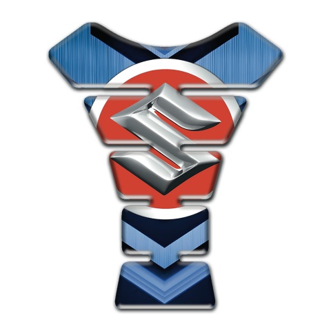 Suzuki Tank Guard Pads Navy Blue Motive Edition 