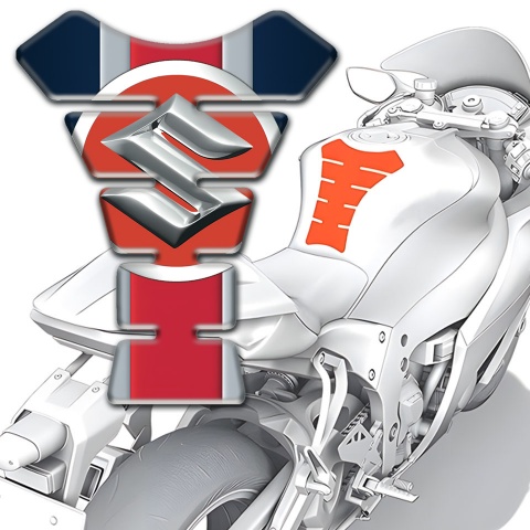 Suzuki Tank Protector Unique Decoration Model 