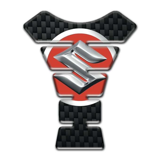 Suzuki Tank Pad Protector Black fibers Edition 