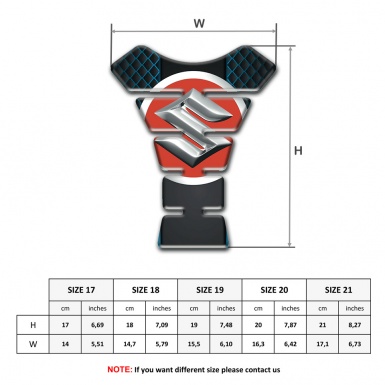 Suzuki Tank Protector Neon Mesh effect Design 