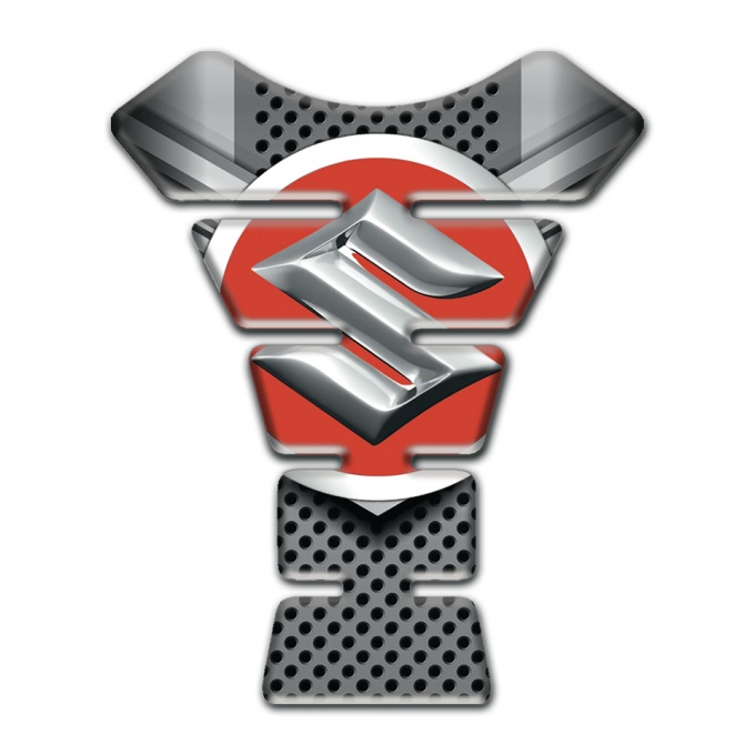 Suzuki Tank Protector Gray Elements Base Style 