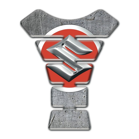 Suzuki Tank Pad Protector Stone Effect Design 