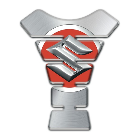 Suzuki Tank Fuse High-Quality Silver edition 