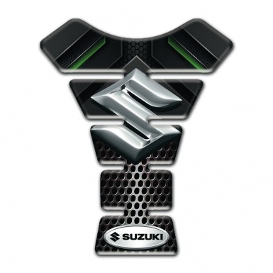 Suzuki Tank Fuse Silver Logo Style Racing Edition type 