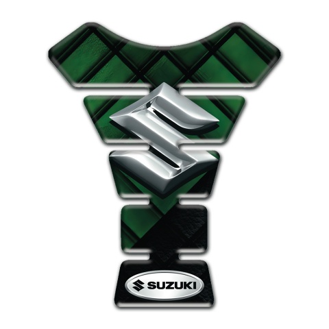 Suzuki Tank Protector Dark Green Parts Design 