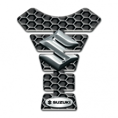 Suzuki Tank Protector Honeycomb background Style