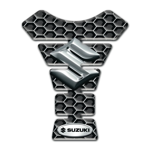 Suzuki Tank Protector Honeycomb background Style