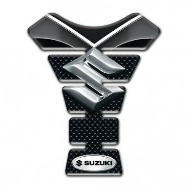 Suzuki Tank Pad Motorbike Anti Slip Sticker Stylish Logo 