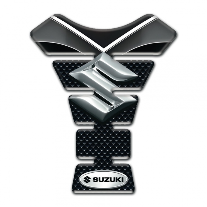 Suzuki Tank Pad Motorbike Anti Slip Sticker Stylish Logo 