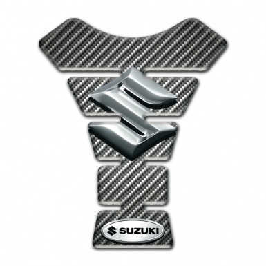 Suzuki Tank Protector Base with Classiic Carbon Design 