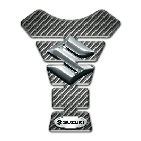 Suzuki Tank Protector Base with Classiic Carbon Design 