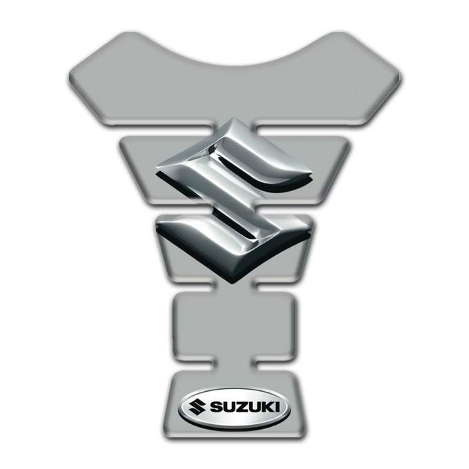 Suzuki Tank Guard Pads Base in Gray Style 