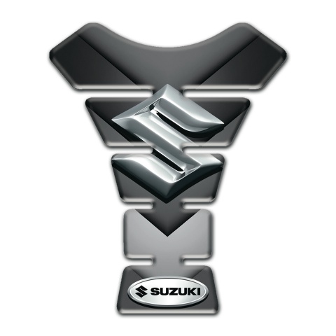 Suzuki Tank Pad Protector Base with Grau Nuance V Shape Details 