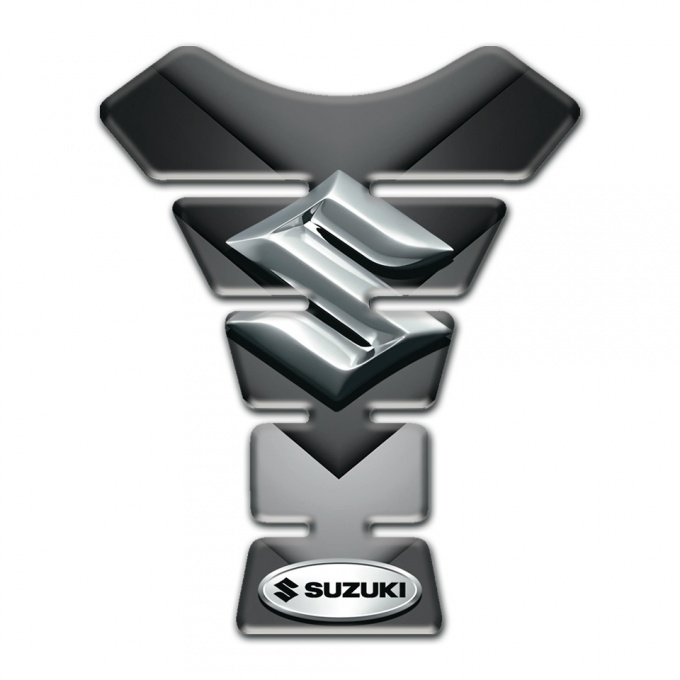 Suzuki Tank Pad Protector Base with Grau Nuance V Shape Details 