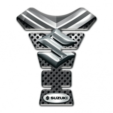 Suzuki Tank Pad Motorbike High-Quality  3D Logo Style 