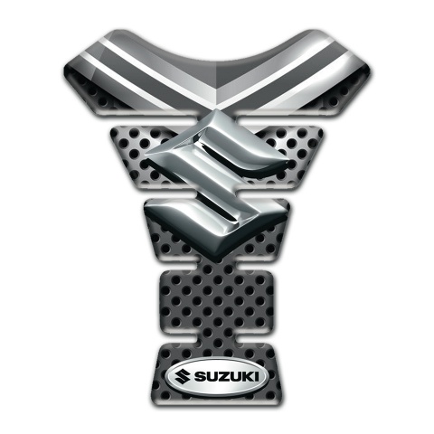 Suzuki Tank Pad Motorbike High-Quality  3D Logo Style 
