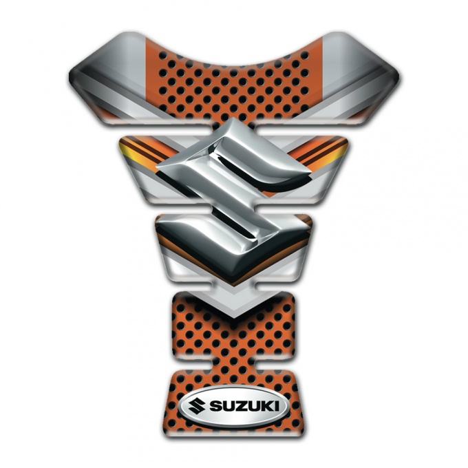 Suzuki Tank Protector Model with Copper Gray Decoration 