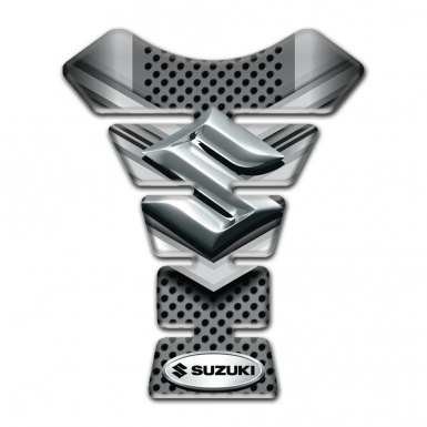Suzuki Tank Guard Pads Model with Gray Details Design 