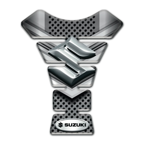 Suzuki Tank Guard Pads Model with Gray Details Design 