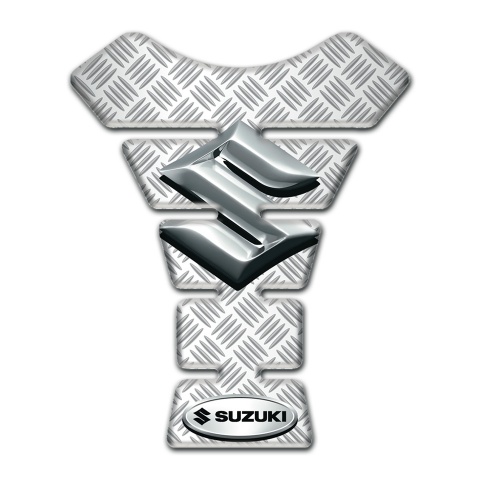 Suzuki Tank Guard Pads Model with Crossed Details 